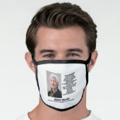 Janet Yellen Govt Institutions Teaching Inspire Face Mask (Worn Him)
