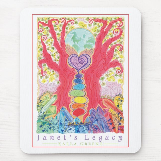 janets legacy poster mouse pad (Front)