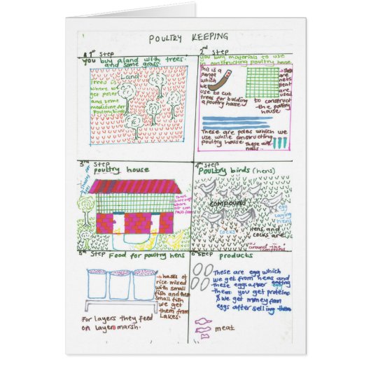 Janet's Poultry Farming Cards (Front)