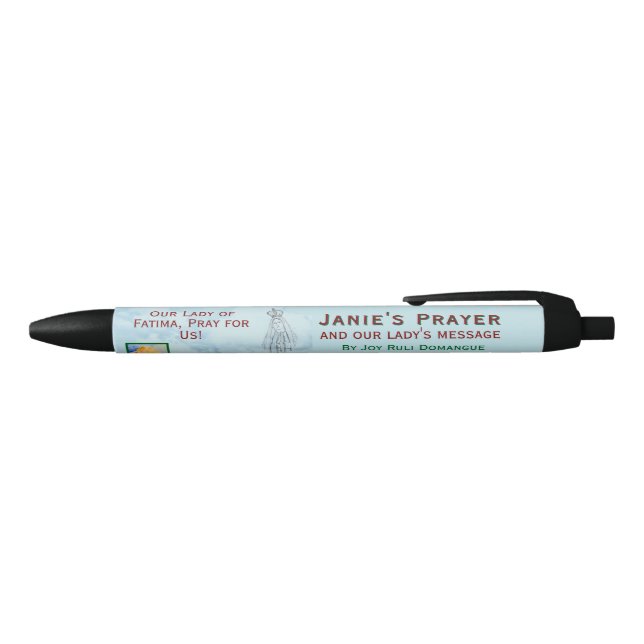 Janie's Prayer Promotional Pen (Top)