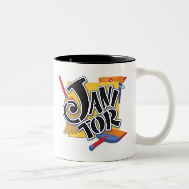 “Janitor” Mug (Right)