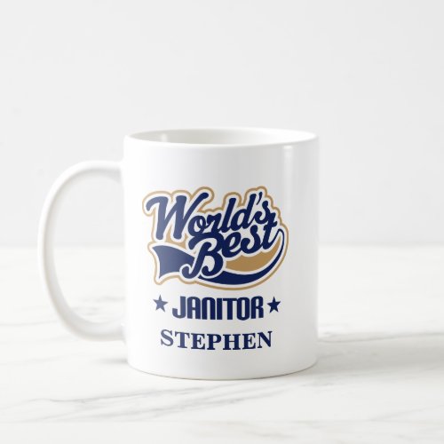 Janitor Personalized Mug Gift