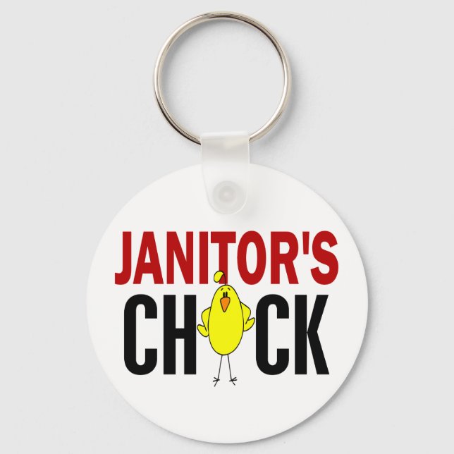 JANITOR’S CHICK KEYCHAIN (Front)