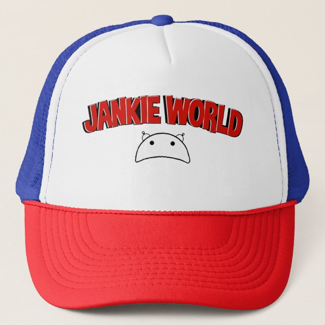 JANKIE WORLD ! BIG BROTHER 2024 CONTESTANT SHIRT! TRUCKER HAT (Front)