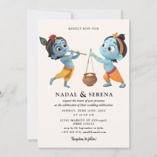 janmashtami Wedding Invitation