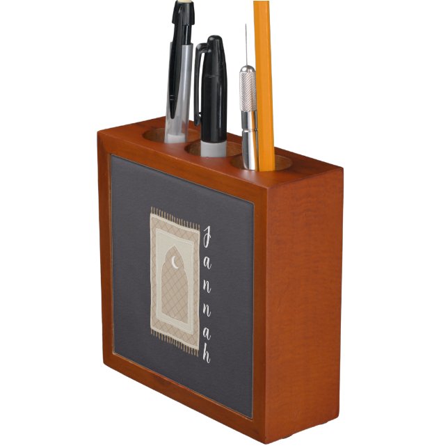 Jannah prayer mat inspired desk organizer (In Situ)