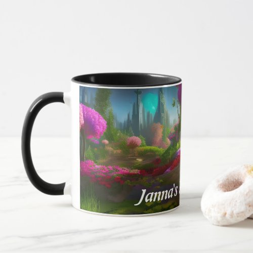 Jannas Morning Tea Personalized Customizable Mug