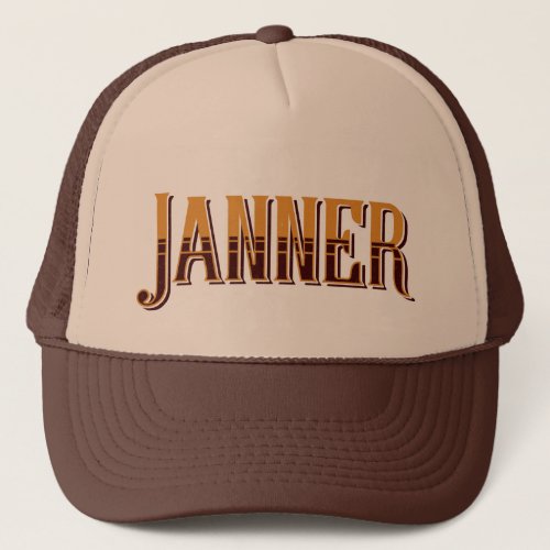 Janner Devon Dialect Slang Trucker Hat