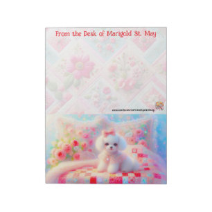 Jan's Poodle Notepad