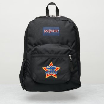 Jansport Backpack by Boys_Are_Great_Shop at Zazzle