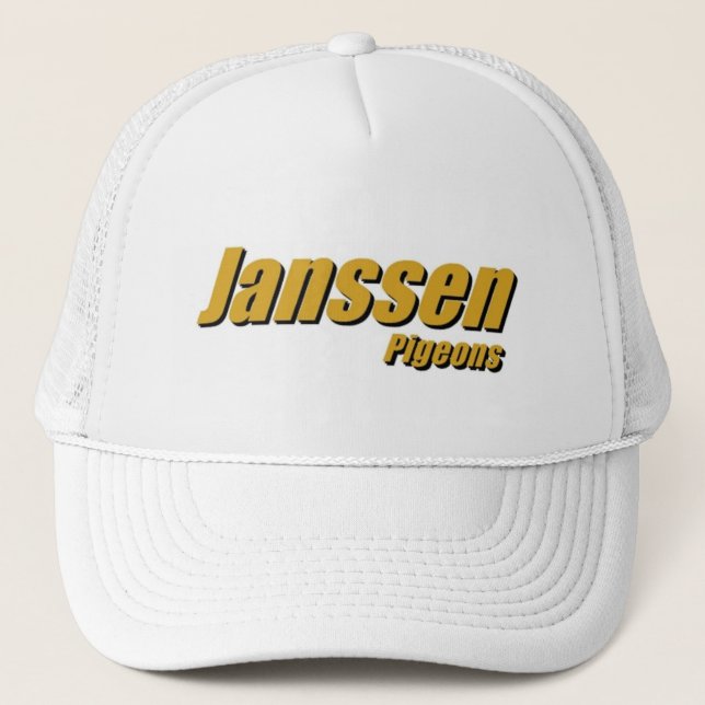 Janssen racing Pigeons Trucker Hat (Front)