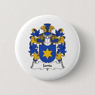 Janta Family Crest Pinback Button