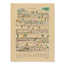 January Нарру Notes Calendar 2022