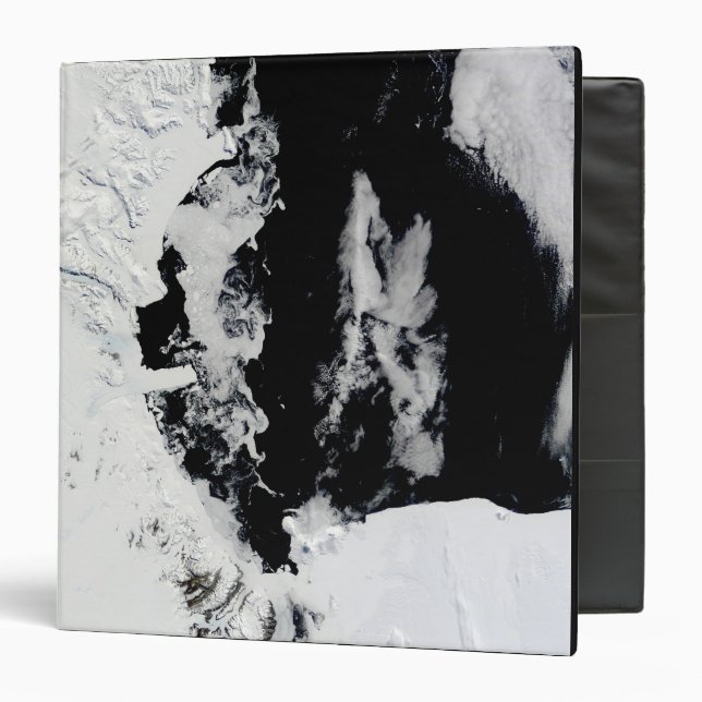 January 18, 2010 - Ross Sea, Antarctica 3 Ring Binder (Front/Inside)