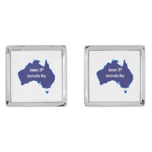 January 26th Australia Day Cufflinks