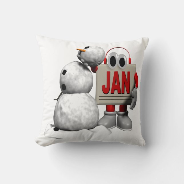 January 6 throw pillow (Front)