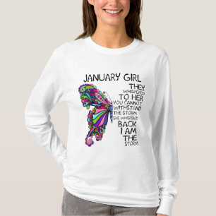January Birthday 6 T-Shirt