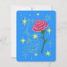 January Birthday Month Card (Carnation)
