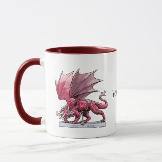 January Birthstone Dragon - Garnet Mug