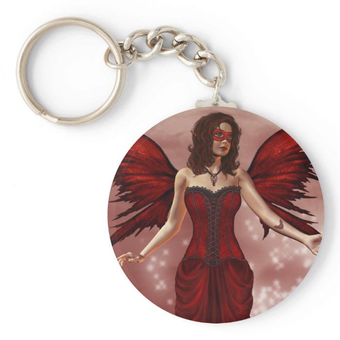 January Birthstone Fairy Keychain