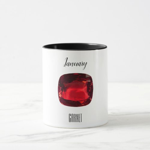 January Birthstone Mug