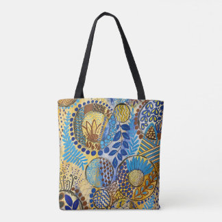 January Blue through the Looking Glass Tote Bag