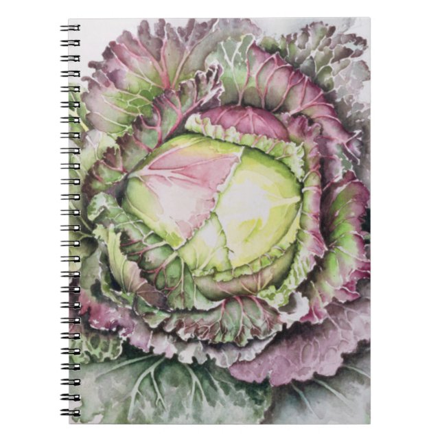 January King Cabbage Notebook (Front)