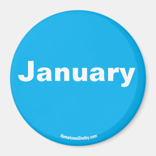 January magnet
