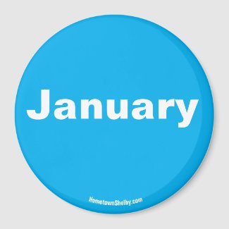 January magnet