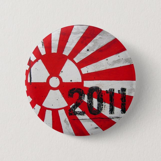 Japan 2011 ...in Memory Pinback Button (Front)