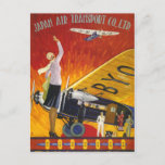 Japan Air Transport Postcard