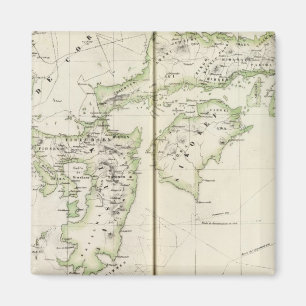 Japan, Asia 75 Magnet