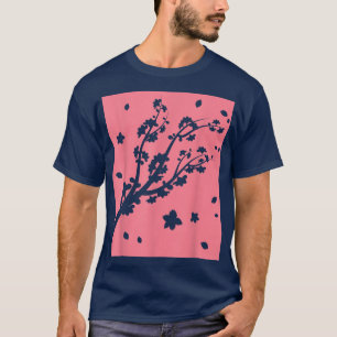 Japan Beautiful Flower Japanese Pink Sakura Cherry T-Shirt