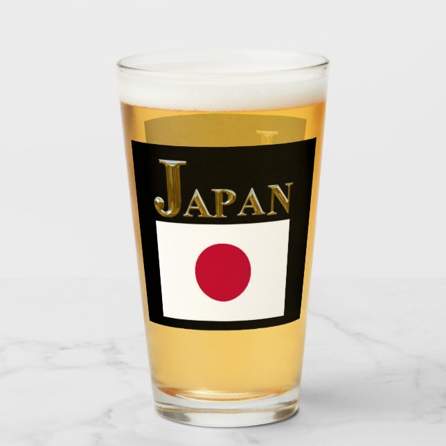 JAPAN BEER GLASS (Front Filled)