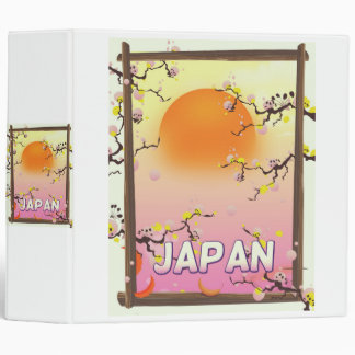 Japan Blossom Garden 3 Ring Binder