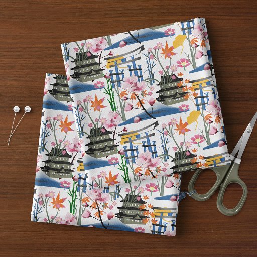 Japan Botanical Fabric