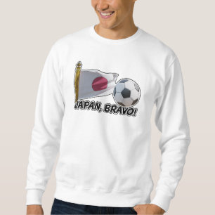 Japan, Bravo! Soccer Cheer Sweatshirt