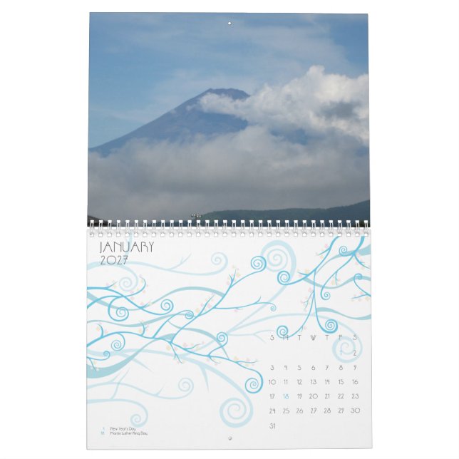 Japan Calendar (Jan 2027)