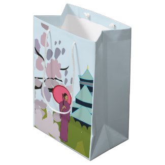 Japan Cherry Blossom Geisha Kimono Japan
