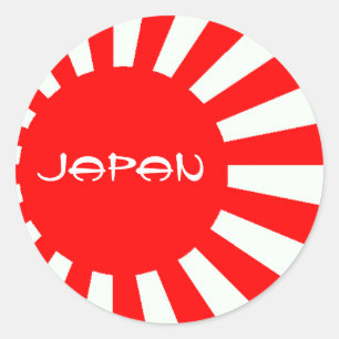 JAPAN CLASSIC ROUND STICKER