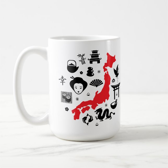 Japan Coffee Mug (Left)