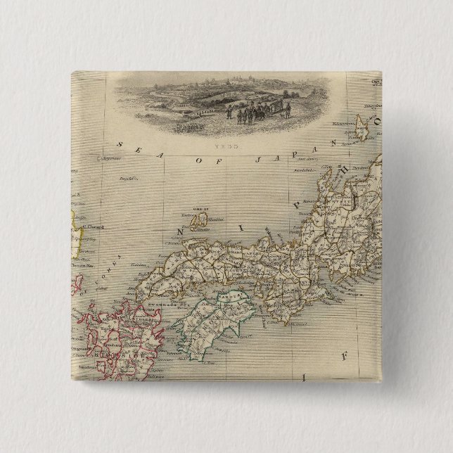 Japan & Corea Button (Front)