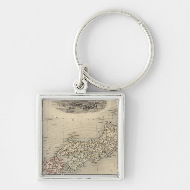 Japan & Corea Keychain (Front)