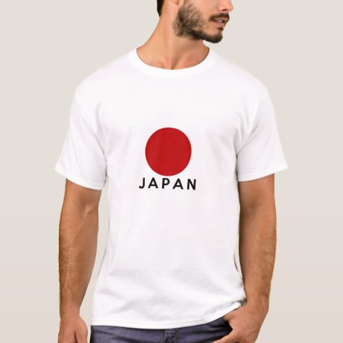 japan country flag symbol name text T_Shirt
