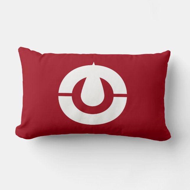 japan country region flag prefecture kochi lumbar pillow (Front)
