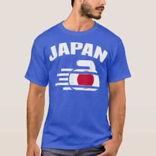 Japan Curling Rock Sport Fans Japanese Curlers Win T-Shirt