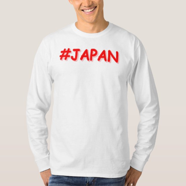 "#JAPAN" Cute Design. Buy Now T-Shirt (Front)