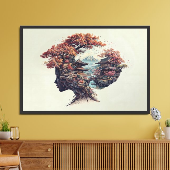Japan Dreams Collection #17 Framed Art (Living Room)