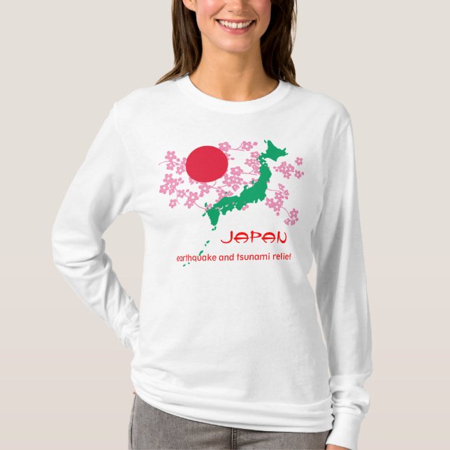 Japan Earthquake and Tsunami Relief Shirt (Front)