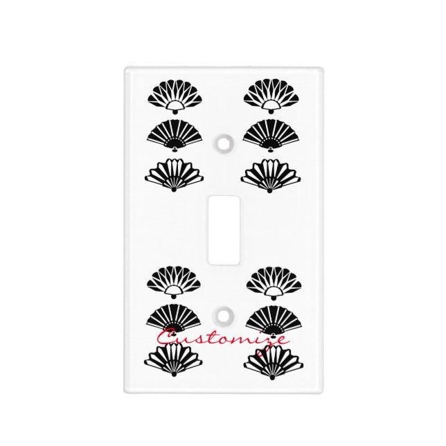 Japan Fans Thunder_Cove Light Switch Cover (Front)